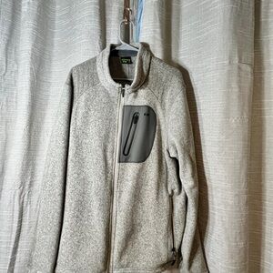 Koppen Gray Fleece Men's Sweater